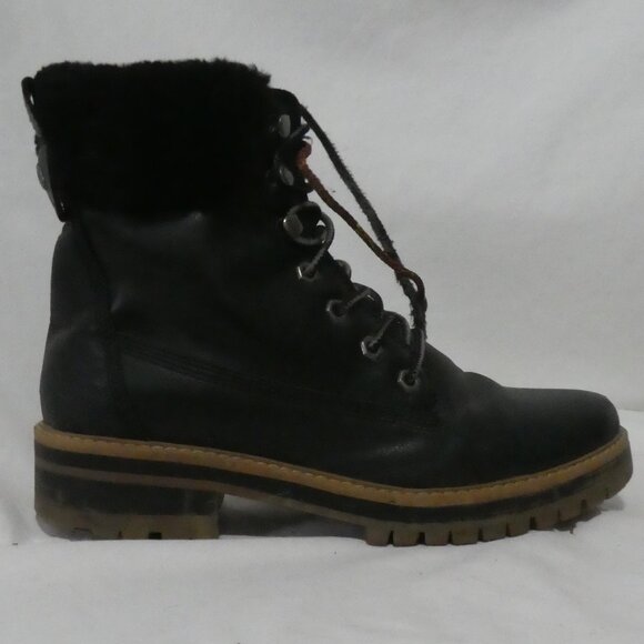 Unbranded | 11 inch bottom sole measured | Black Rugged Outdoor Boots - Picture 4 of 13